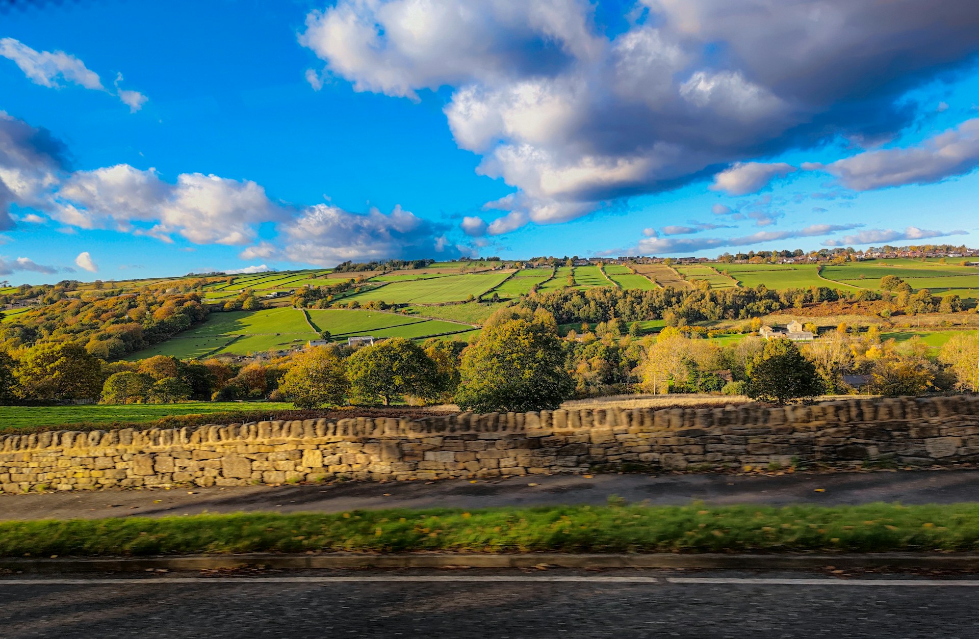 Rolling hills of the Kent countryside near Sevenoaks
